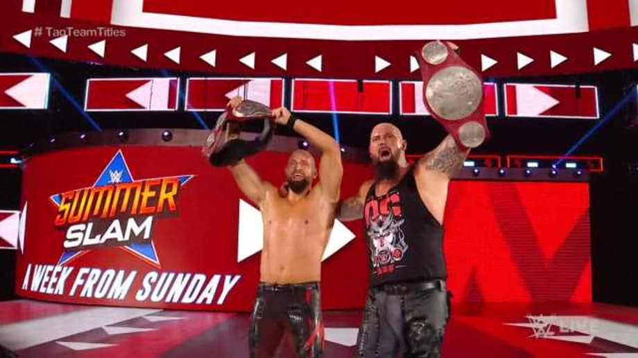 The OC Are The New RAW Tag-Team Champions After Emerging Victorious In A Triple-Threat Match