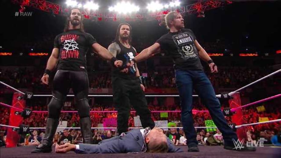 The Shield Officially Reunited And Took The Fight To The Miz And Co. To Kick-Off Tonight's Episode Of WWE RAW