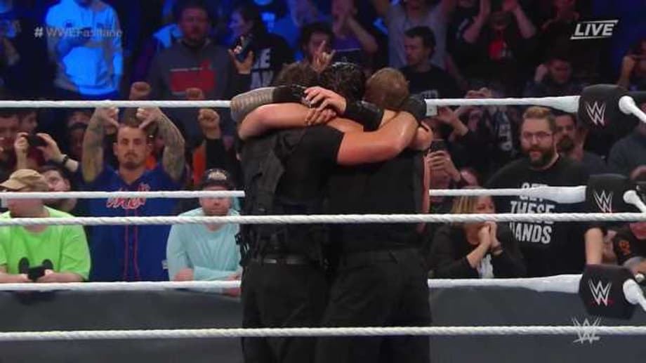 The Shield Victorious Over Baron Corbin, Bobby Lashley And Drew McIntyre At FASTLANE