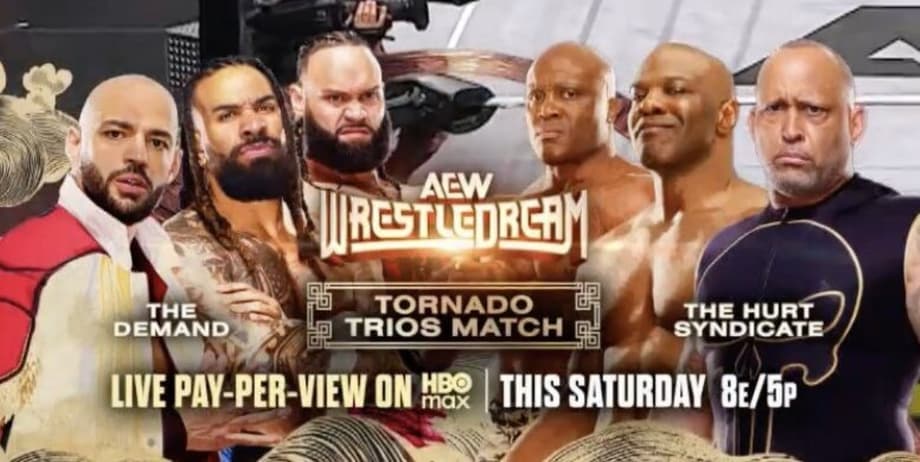 The Six-Man Tag Team Match Between The Demand And The Hurt Syndicate Will Now Be A Tornado Tag