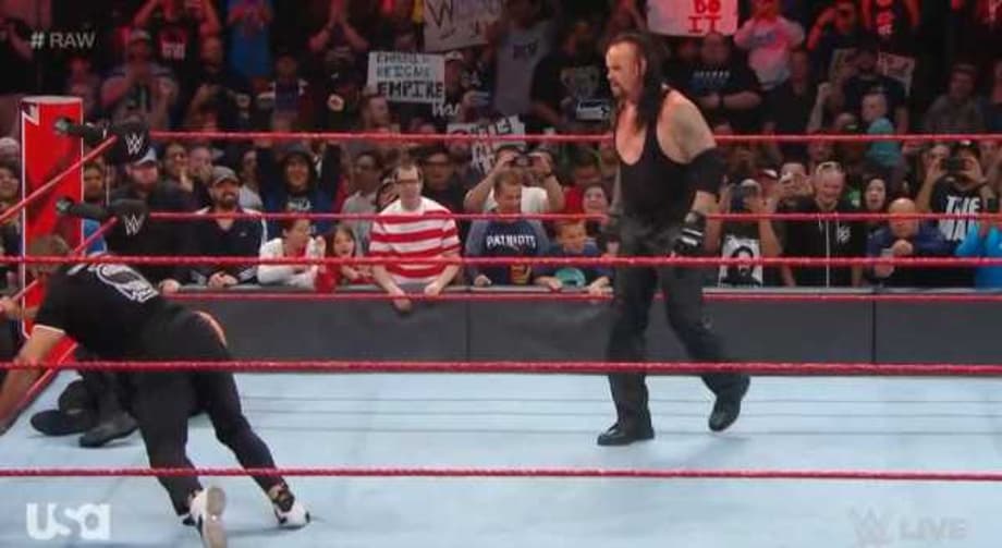 The Undertaker Makes A Surprise Appearance On RAW; Takes Out Shane McMahon And Drew McIntyre