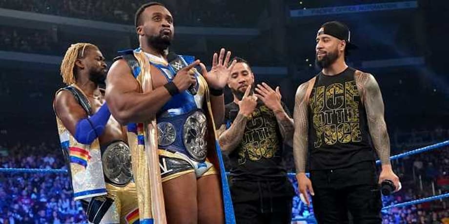 The Usos And The New Day Picked Up A Big Win On SMACKDOWN In Eight-Man Tag Team Action
