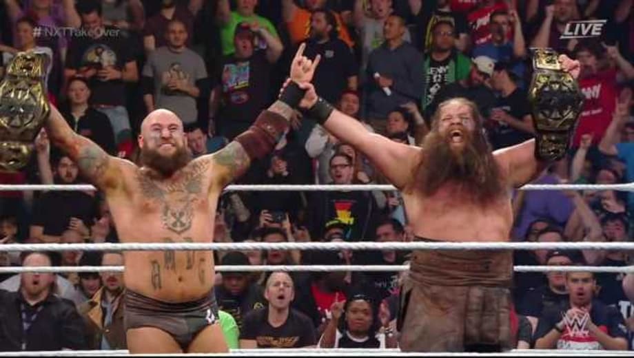 The War Raiders Defeat The Undisputed Era At TAKEOVER To Become New NXT Tag-Team Champions