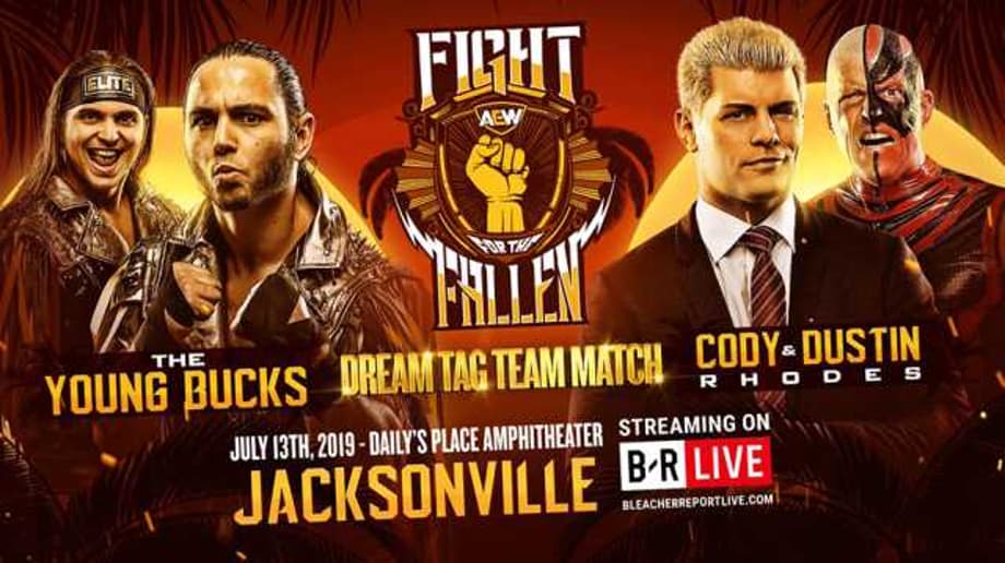 The Young Bucks Defeat The Rhodes Brothers At AEW's FIGHT FOR THE FALLEN