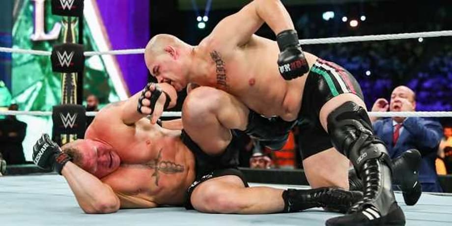 There's A Good Reason Why Brock Lesnar And Cain Velasquez's CROWN JEWEL Match Was So Short