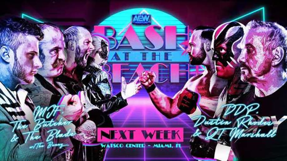 Three Big Matches Have Been Set For AEW's BASH AT THE BEACH Event