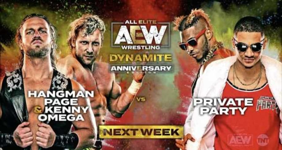 Three Huge Matches Have Been Confirmed For Next Week's Episode Of AEW DYNAMITE