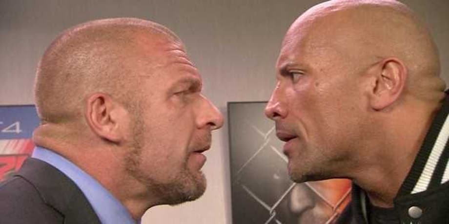 Triple H Recalls The Funny Origin Story Of Dwayne "The Rock" Johnson's People Elbow