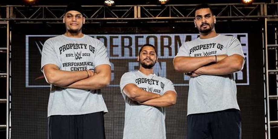 Two Seven-Foot-Tall Wrestlers Trained By The Great Khali Report To The WWE Performance Center In India