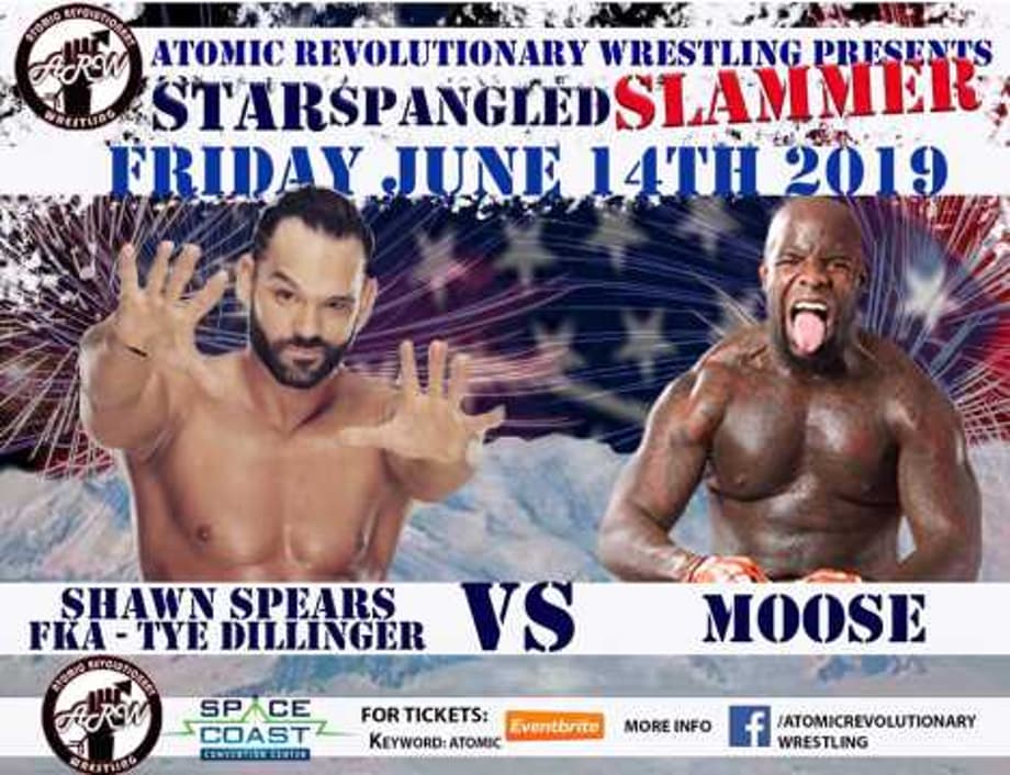 Tye Dillinger's First Match Outside Of WWE Has Been Confirmed For ATOMIC REVOLUTIONARY WRESTLING