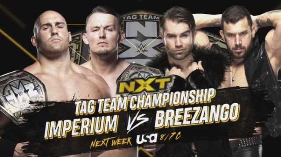 Tyler Breeze And Fandango Will Face Imperium For The NXT Tag-Team Championships Next Week