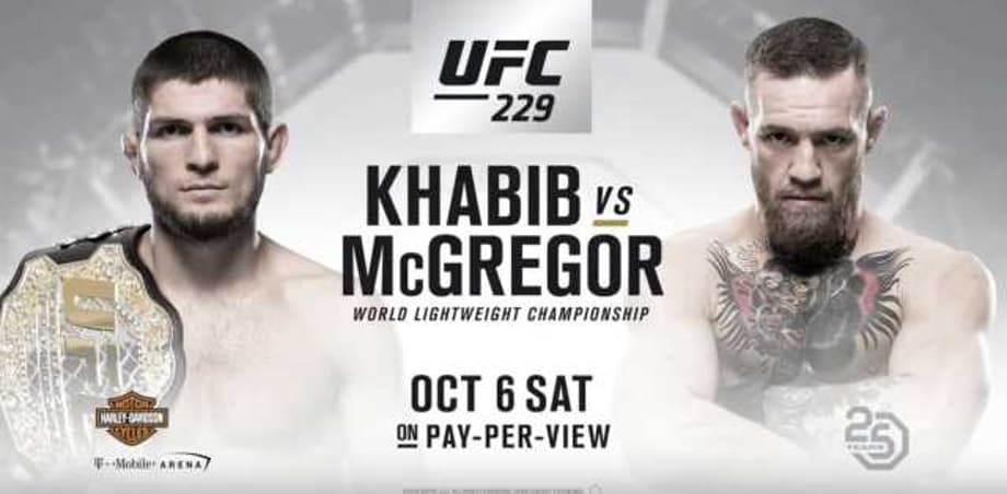 UFC 229 Official Poster Featuring Conor McGregor And Khabib Nurmagomedov Unveiled