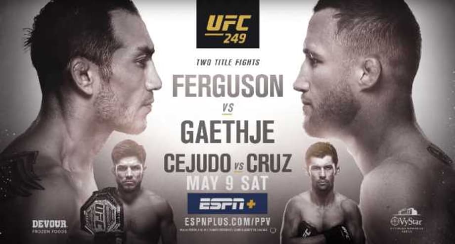 UFC 249 Featuring Justin Gaethje Vs. Tony Ferguson Draws Nearly 700,000 Buys