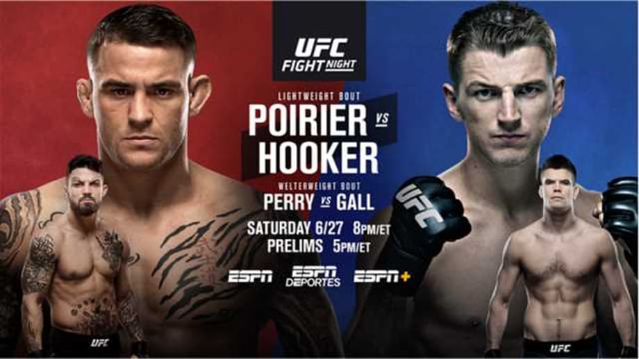 UFC FIGHT NIGHT: POIRIER VS. HOOKER Drew Over One Million Viewers Last Weekend