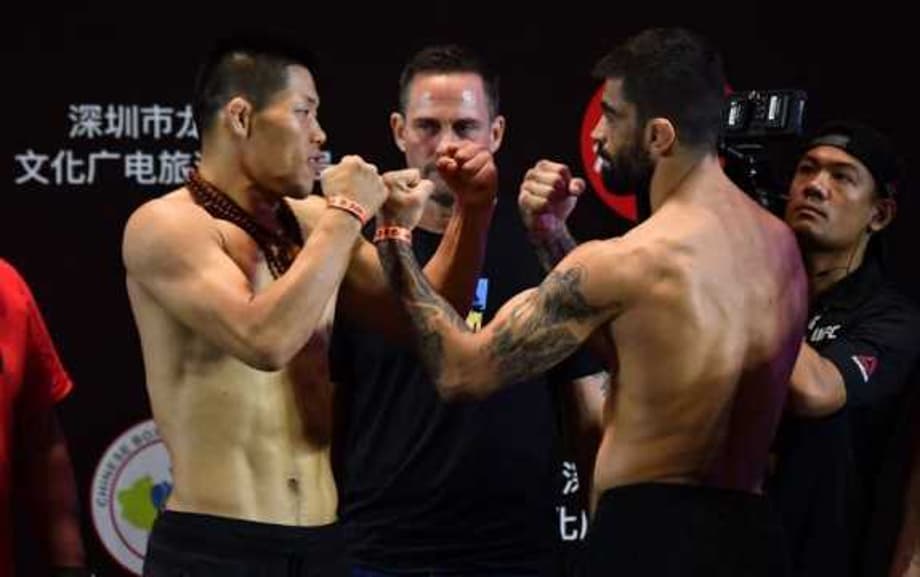 UFC SHENZHEN Results: Li Jingliang Wins Third Round Stunner; TKOs Elizeu Dos Santos In Final Moments