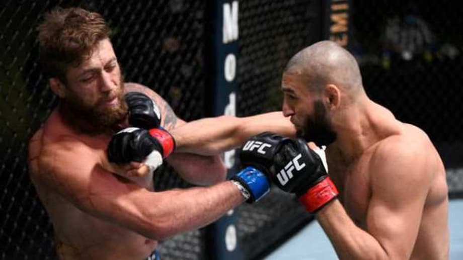 UFC VEGAS 11: Khamzat Chimaev Lands Stunning One-Punch Knockout Of Gerald Meerschaert