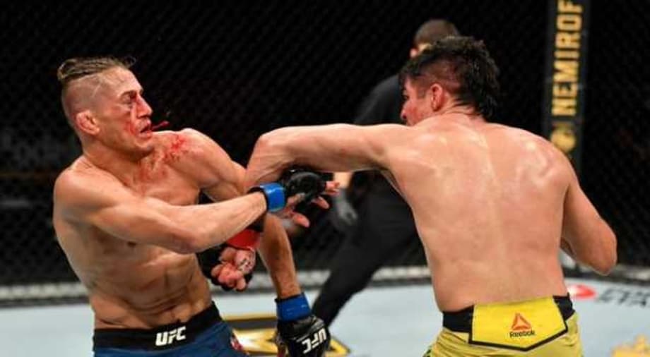 Vicente Luque Rearranges Niko Price's Face In Bloody Thriller At UFC 249