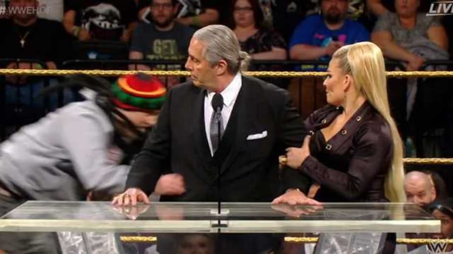 VIDEO: A Fan Crazed Attacked Bret Hart During His WWE HALL OF FAME Speech Last Night