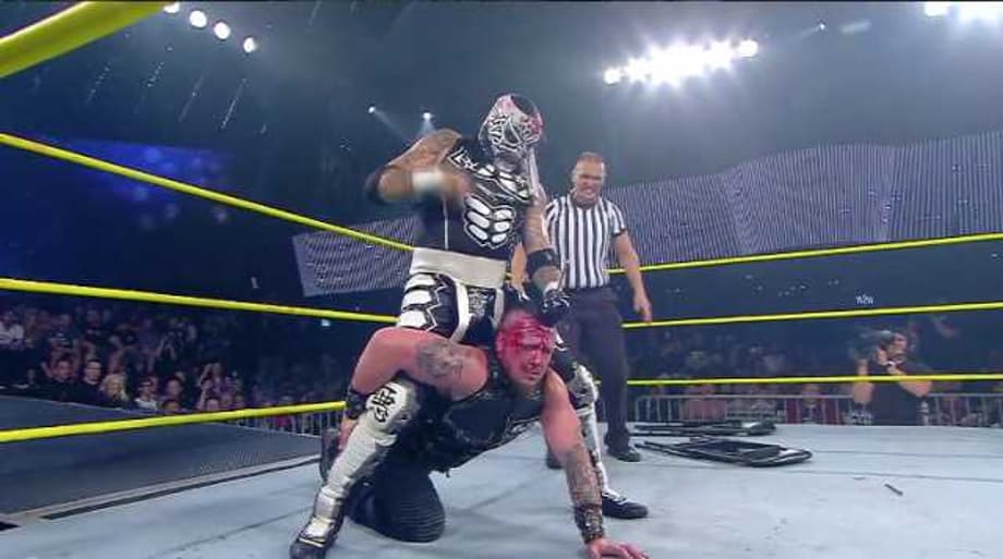 VIDEO: See Pentagon Jr. Drive A Spike Into Sami Callihan’s Head With A Baseball Bat At SLAMMIVERSARY