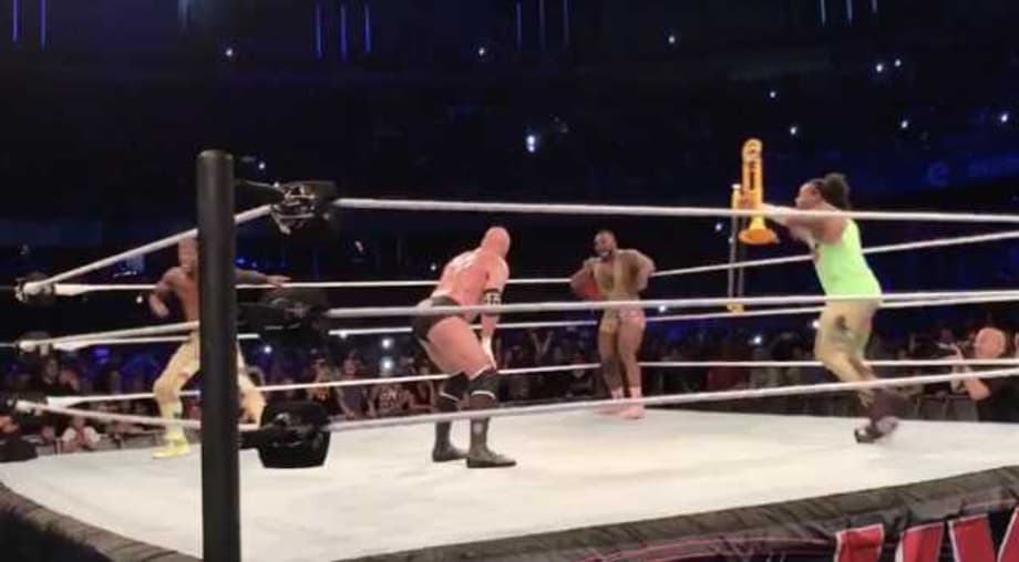 VIDEO: See Triple H Twerk With The New Day During A WWE Live Event In Chile