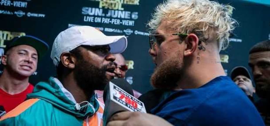 VIDEO: Wild Brawl Breaks Out At Floyd Mayweather VS. Logan Paul Press Conference