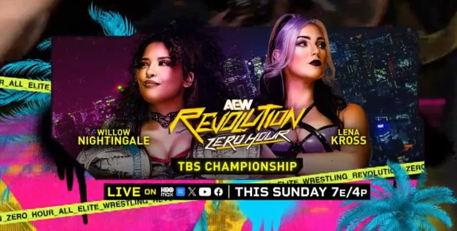 Willow Nightingale & Lena Kross Double Duty At AEW Revolution With New Matches Added, Card Updates
