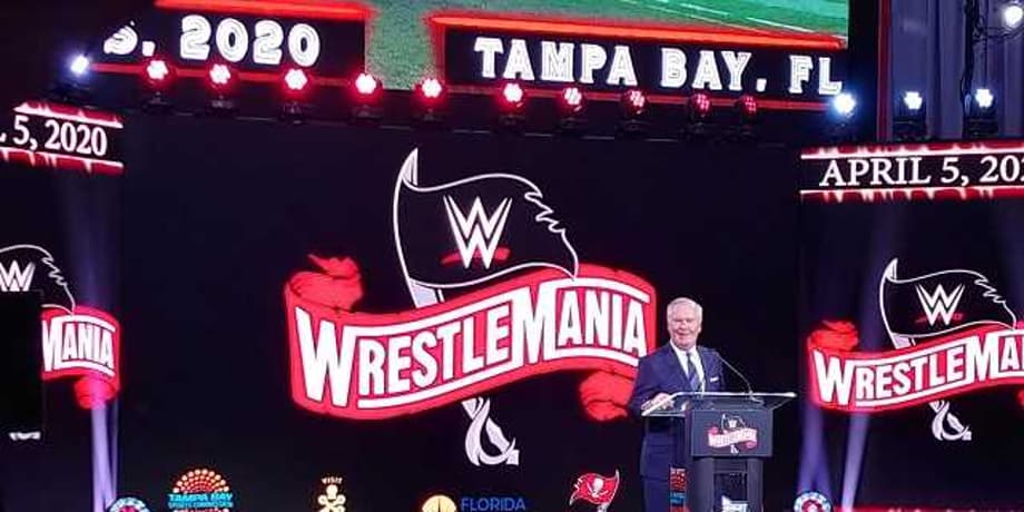 WRESTLEMANIA Still Moving Forward As Planned, But Tampa Officials Could Postpone It In The Coming Weeks