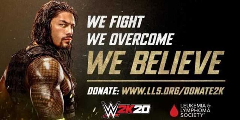 WWE 2K20 Announces Partnership With The Leukemia & Lymphoma Society