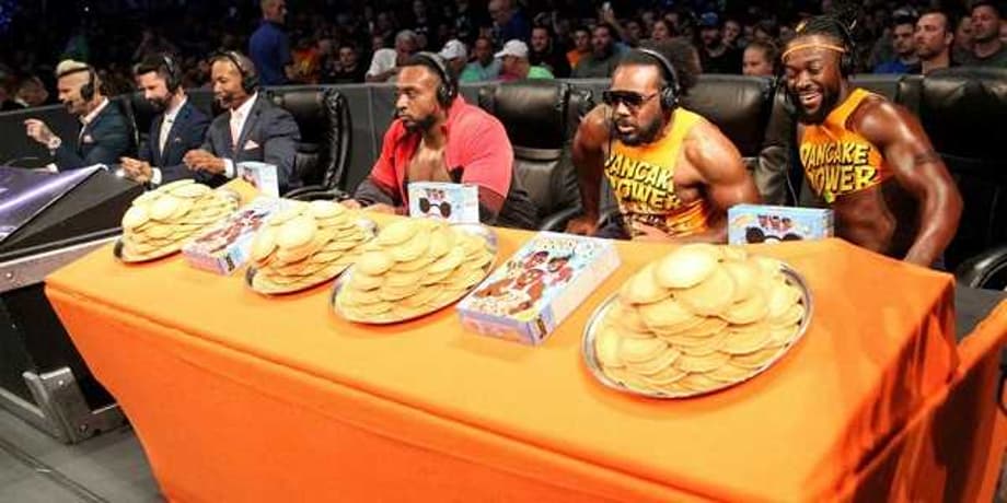 WWE Champion Kofi Kingston Has A Warning For Fans Who Eat The Pancakes The New Day Throw Into The Crowd