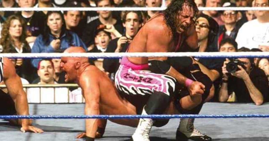WWE Legends Bret Hart And Stone Cold Steve Austin Recall Their Double Turn At WRESTLEMANIA 13