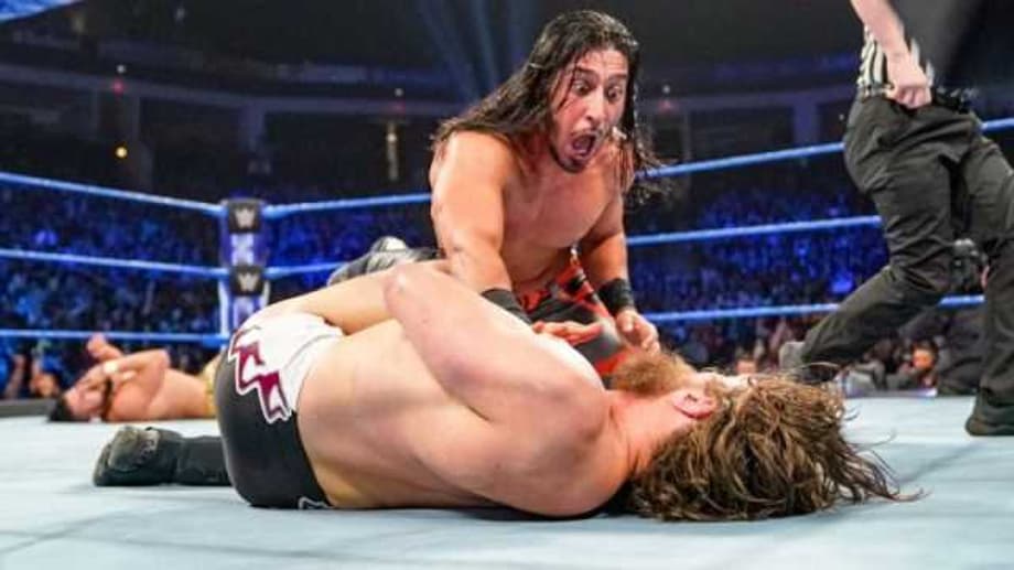 WWE Shares A Video Of Newest SMACKDOWN LIVE Star Mustafa Ali Reacting To Pinning Daniel Bryan