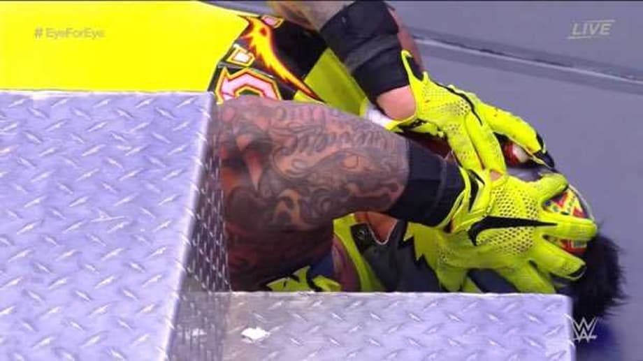 WWE Shares Update On Rey Mysterio's Condition Following Eye For An Eye Match At EXTREME RULES