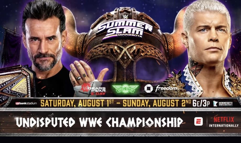 WWE SummerSlam 2026 Saturday PPV Results: CM Punk vs Cody Rhodes & More