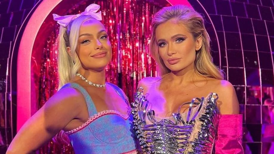 WWE Superstars Liv Morgan And Scarlett Bordeaux Channel Their Inner BARBIE At World Premiere