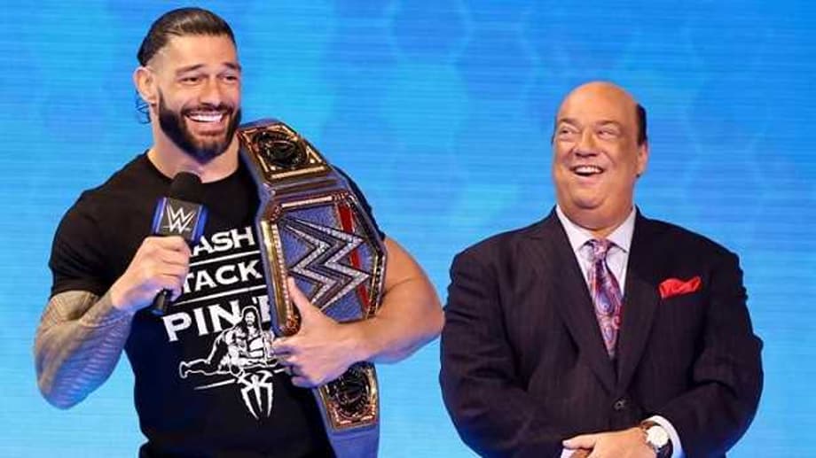 WWE Universal Champion Roman Reigns Debuts A Badass New T-Shirt: &quot;Smash 'Em, Stack 'Em, Pin 'Em&quot;