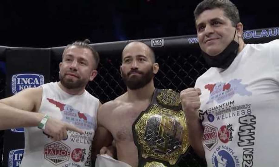 Zviad Lazishvili Beats Ricky Steele To Win The Vacant LFA Bantamweight Championship
