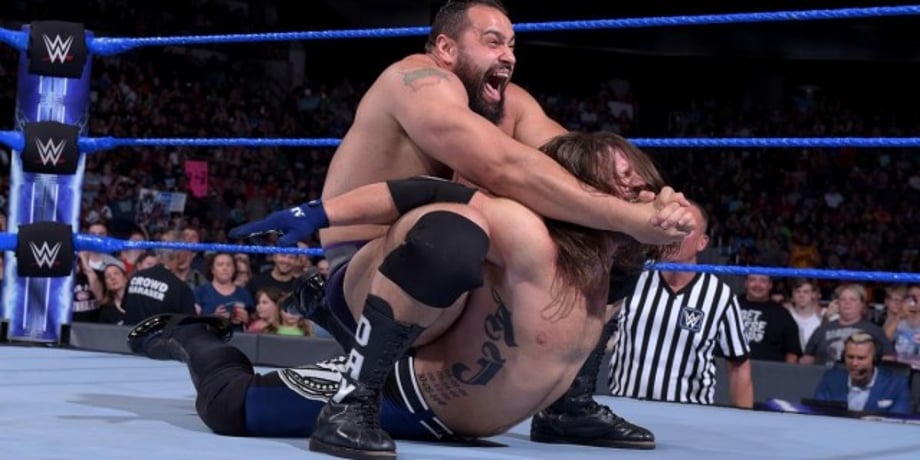 Rusev Got The Upper Hand When He Squared Off With AJ Styles During Last Night's SMACKDOWN LIVE