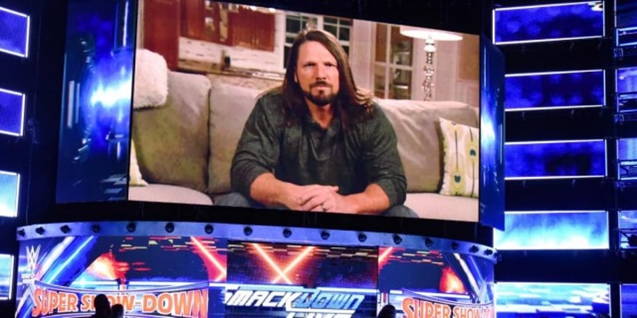Fans Weren't Happy About AJ Styles' Explanation For Why He Wasn't At SMACKDOWN LIVE Last Night