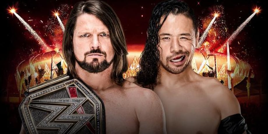 AJ Styles And Shinsuke Nakamura Will Have A WRESTLEMANIA Rematch At The GREATEST ROYAL RUMBLE