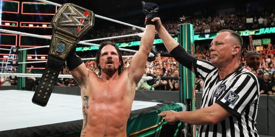 AJ Styles Retained The WWE Championship After A Brutal Last Man Standing Match Against Shinsuke Nakamura