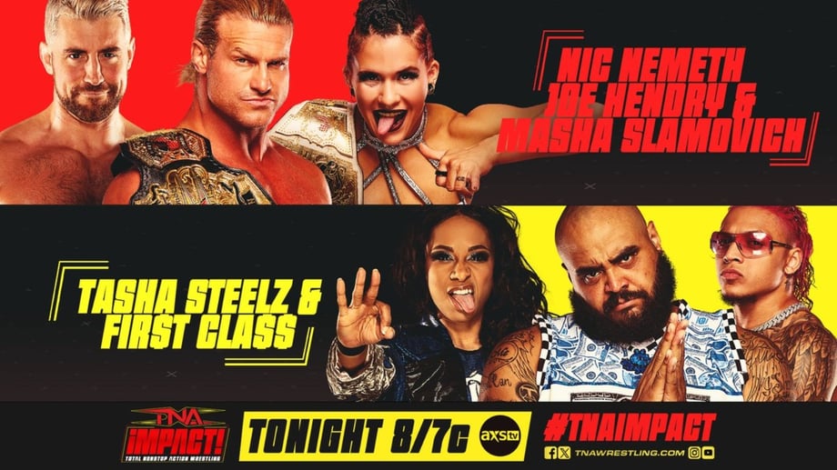 A Six-Person Tag Team Match Headlines The Go-Home Show Of TNA Wrestling
