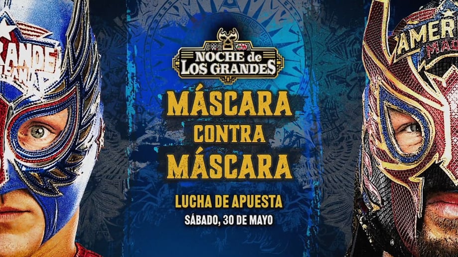 AAA NOCHE DE LOS GRANDES Results: El Grande Americano Mask vs. Mask & More