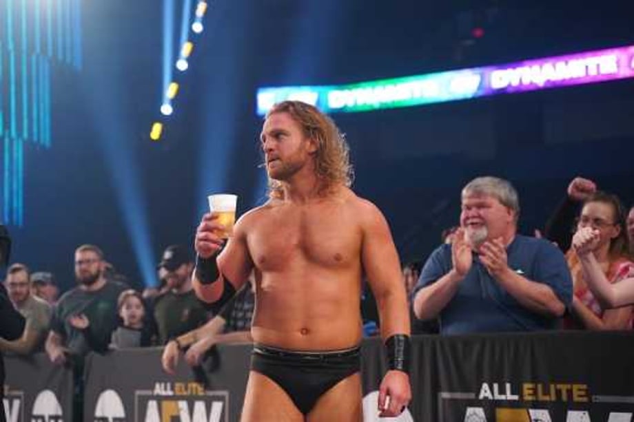 Adam "Hangman" Page Releases A Statement On Why He Won't Except Beer From Fans Going Forward