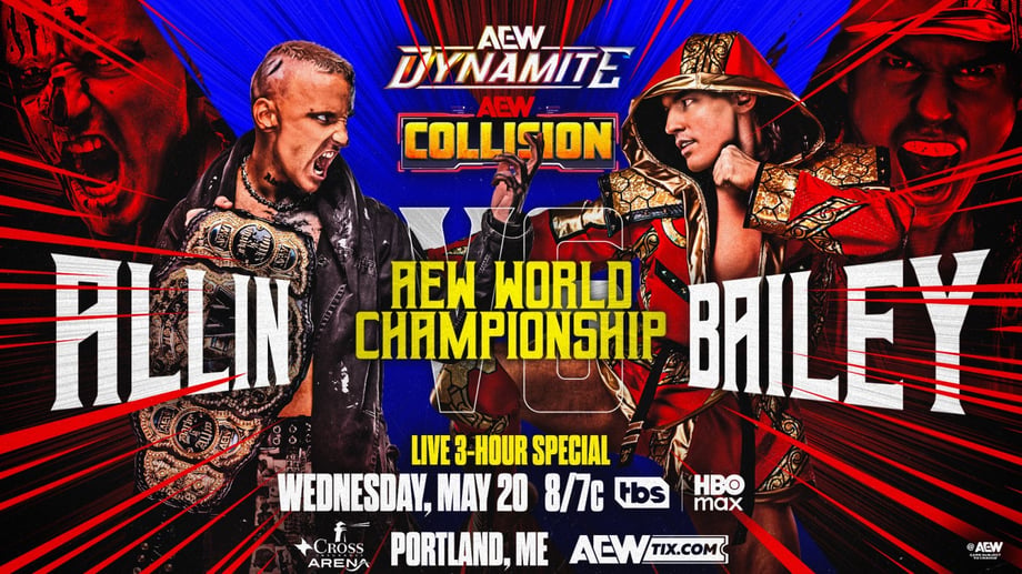 AEW DYNAMITE & AEW COLLISION Results: May 20, 2026 - Darby Allin vs Speedball & More