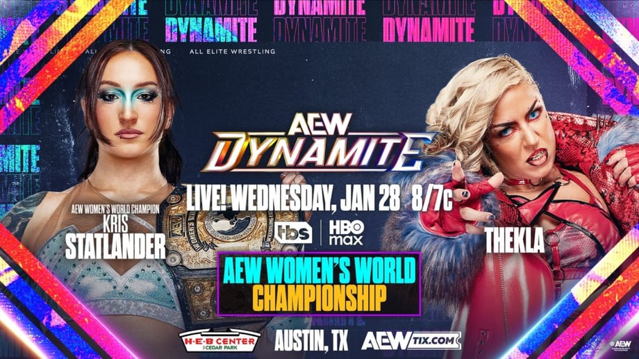 AEW DYNAMITE Results: January 28, 2026 - Kris Statlander vs Thekla, Mark Briscoe vs El Clon & More