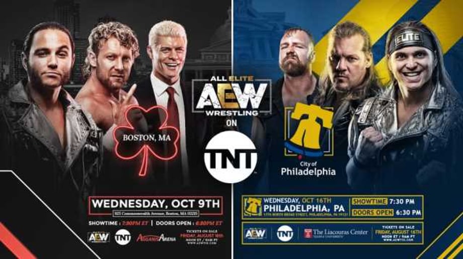 AEW Reveals The Ticket Information For The Boston and Philadelphia Shows