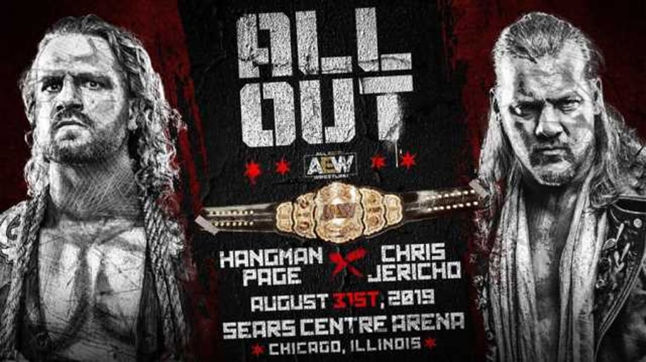 AEW World Championship Match Between Adam "Hangman" Page And Chris Jericho Has Been Confirmed For ALL OUT