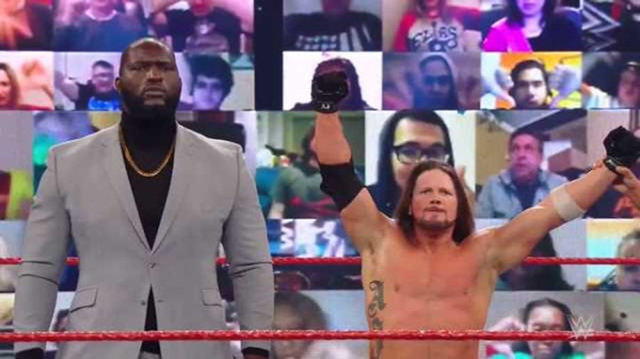 AJ Styles Defeats Matt Riddle On RAW... With Some Help From His New Enforcer