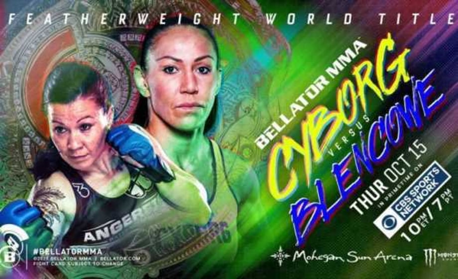 Arlene Blencowe And Cris Cyborg Will Headline Tonight's BELLATOR 249 Event