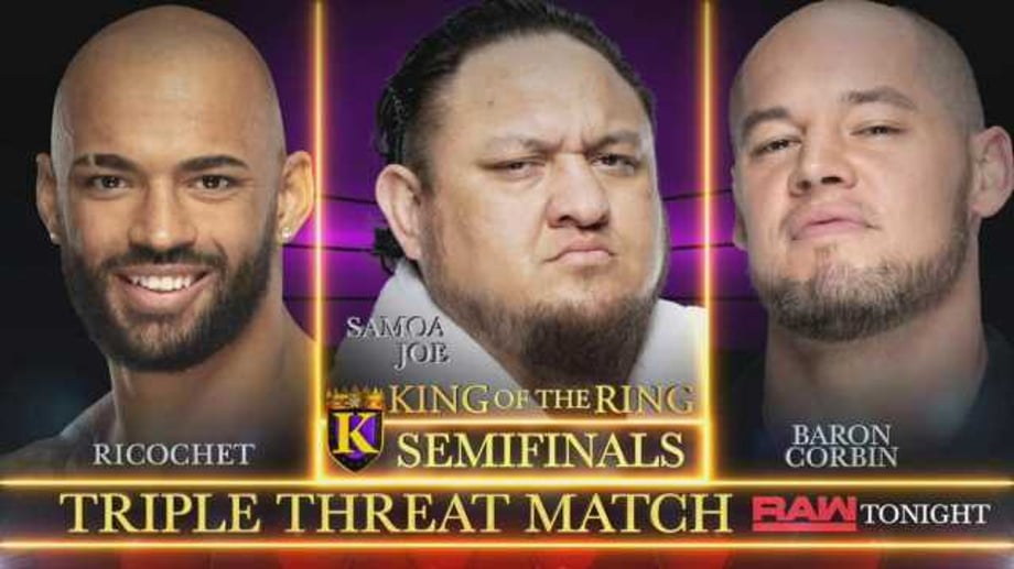 Baron Corbin Wins Triple-Threat Match On RAW To Advance To The Finals Of The KING OF THE RING